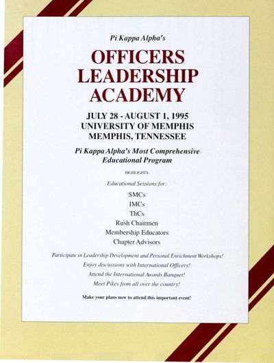 Officers Leadership Academy